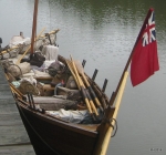 Boat at the dock ready to go